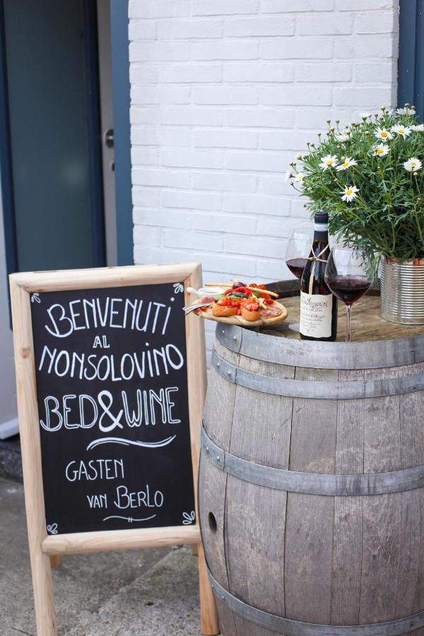 Bed and Breakfast Bed And Wine Nonsolovino Reeuwijk Exterior foto